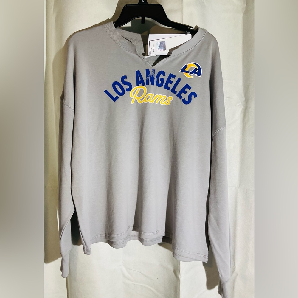Women’s Los Angeles Rams Gray Sweatshirt XL